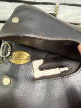 Load image into Gallery viewer, 14 1/2” MW Bart J Snowball English Tiny Pony Show Saddle - Brown