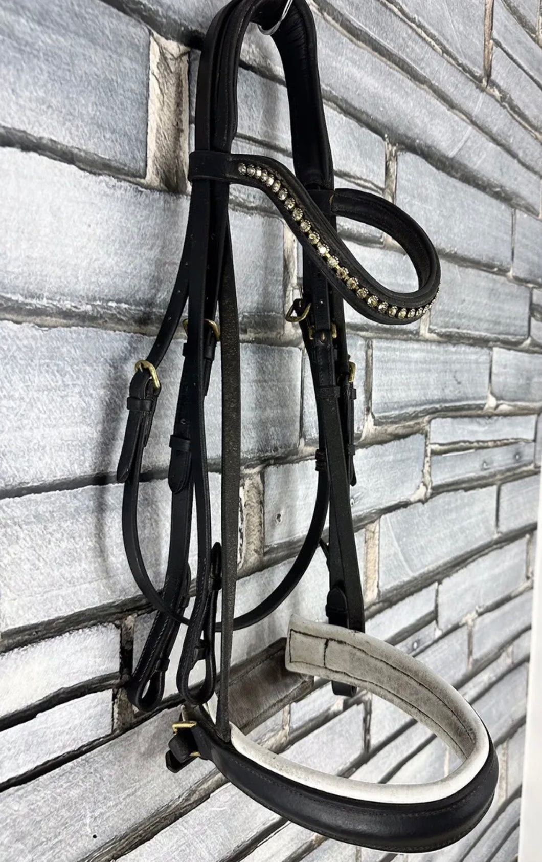 S/H Padded Comfort Double Bridle - Full