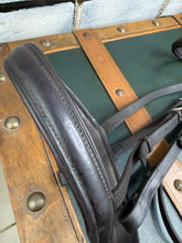 Load image into Gallery viewer, Stubben Heavyweight Cavesson Bridle - Very Dark Brown - Full - 3/4” Cheeks