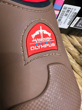 Load image into Gallery viewer, Veredus Olympus Rear Fetlock Boots - Medium - Brown/Red