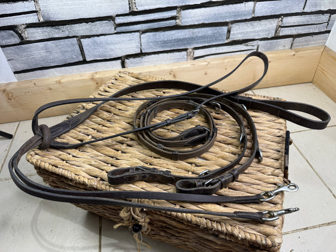 S/H Complete Market Harbourough Martingale & Reins -Full