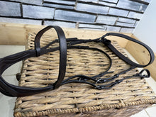 Load image into Gallery viewer, S/H Soft Padded Head Hunter Bridle - Brown - XF