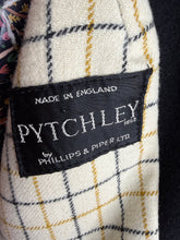 Load image into Gallery viewer, Ladies Size 34 Pytchley Heavy Wool Frock Hunt Jacket - Black
