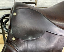 Load image into Gallery viewer, 14” Wide English Pony Saddle - Brown