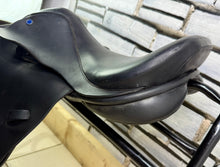 Load image into Gallery viewer, 16” MW Rich &amp; Sons Shoulder Relief Pony Jump Saddle - Black