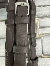 Load image into Gallery viewer, S/H Anatomic Padded Bridle with Sliding Noseband - Brown - Full