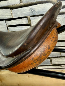 17” XW English GP Saddle - Brown