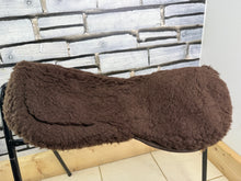Load image into Gallery viewer, S/H Nuumed Wool Rolled Edge Half Pad - Brown - Large
