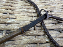 Load image into Gallery viewer, Vintage Childs Delicate Hunt Whip with Thong - Bamboo