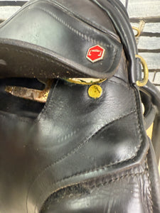 17 1/2” Wide Albion Selecta WH/GP/Jump Saddle - Brown
