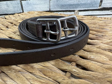 Load image into Gallery viewer, S/H 56” Stubben Stirrup Leathers - Brown