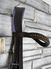 Load image into Gallery viewer, S/H Equicraft Anatomic Patent Dressage Bridle - Brown - XF