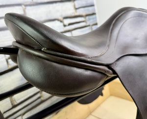 17 1/2” Wide Barnsby GP Saddle - Brown