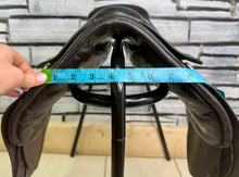 Load image into Gallery viewer, 14” MW English Tiny Tots Pony Show Saddle - Dark Brown