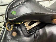 Load image into Gallery viewer, 17 1/2” MW Ideal 1350 GP Saddle - Black - Big Blocks - English Leather