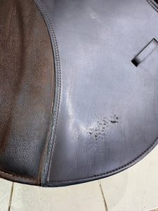 17” MW/Changeable Gullet Thorowgood Cob Plus GP Saddle - Brown