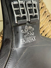 Load image into Gallery viewer, S/H 22” Fairfax Brown Leather Mono/Short Jumping Stud Girth