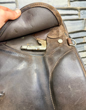 Load image into Gallery viewer, 15” Wide Champion English Pony WH/Show Saddle - Brown