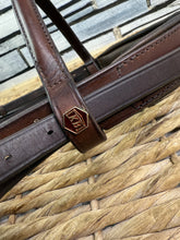 Load image into Gallery viewer, S/H Albion English KB Cavesson Snaffle Bridle - Brown - Cob