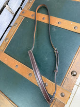 Load image into Gallery viewer, Jeffries?! Raised Cavesson Noseband - 3/4” - Brown - Cob - Traditional English Leather