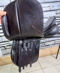 17 1/2” Wide Albion K2 GP/VSD Saddle - Brown