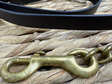 Load image into Gallery viewer, S/H English In-hand Showing Lead - Brown with Brass Chain