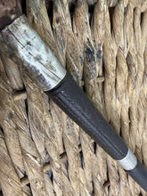 Load image into Gallery viewer, Vintage Gents Strong Hunt Whip - Silver Collar and Antler Hook
