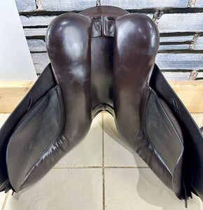 16 1/2” MW Novus WH/VSD Saddle - Brown