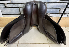 Load image into Gallery viewer, 15” Wide Ideal English Pony WH Saddle -Brown- GP/Workers - W-XW