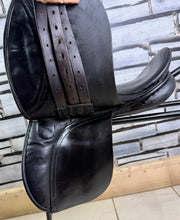 Load image into Gallery viewer, 14 1/2” Wide English Pony GP Saddle - Black - Sec A/Shetland - Tiny Tot