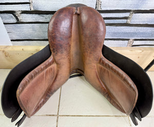 14” Wide Lovatt & Rickets Pony Saddle - Brown