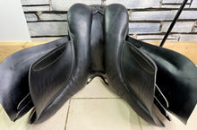 Load image into Gallery viewer, 17” Wide Farrington/Shires GP Saddle - Black