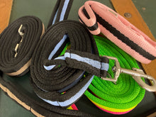 Load image into Gallery viewer, Padded Lead Rope - Cushioned 1” Wide Web ‘Pick &amp; Mix’ Random Colour - Trigger Clip - Multi