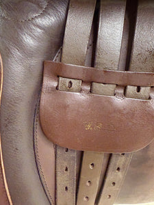 17” MW Ideal VSD/GP Saddle - Brown