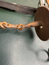 Load image into Gallery viewer, 5 1/2” Beris Tandem Black Sweet Iron Double Jointed Hackamore Combination Bit