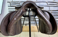 Load image into Gallery viewer, 17” Wide-XW Symmonds Olympus Forward Cut GP Saddle - Brown