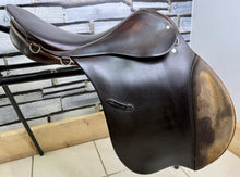 Load image into Gallery viewer, 18” 28.5 (M) Kloster Schonthal Pandur GP Saddle - Brown