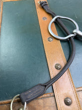 Load image into Gallery viewer, 6” Balding Gag Bit with English Leather Cheeks - Brown - Running Cheltenham Gag