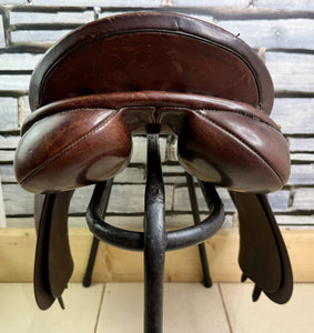 17” XW Farrington Cob VSD Saddle - Brown