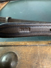 Load image into Gallery viewer, Sabre Drop Noseband - Brown - Pony - Traditional English Leather