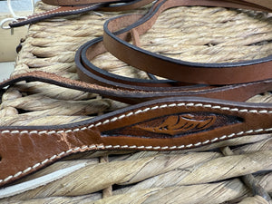 S/H Big Horn Western Headstall/Bridle - Brown - Full