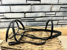 Load image into Gallery viewer, S/H Black English GFS Flash Bridle - Full