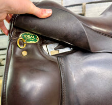 Load image into Gallery viewer, 17 1/2” MW Ideal Suzannah Dressage Saddle - Brown