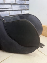 Load image into Gallery viewer, 17 1/2” Wide Thorowgood Griffin Cob GP Saddle - Black