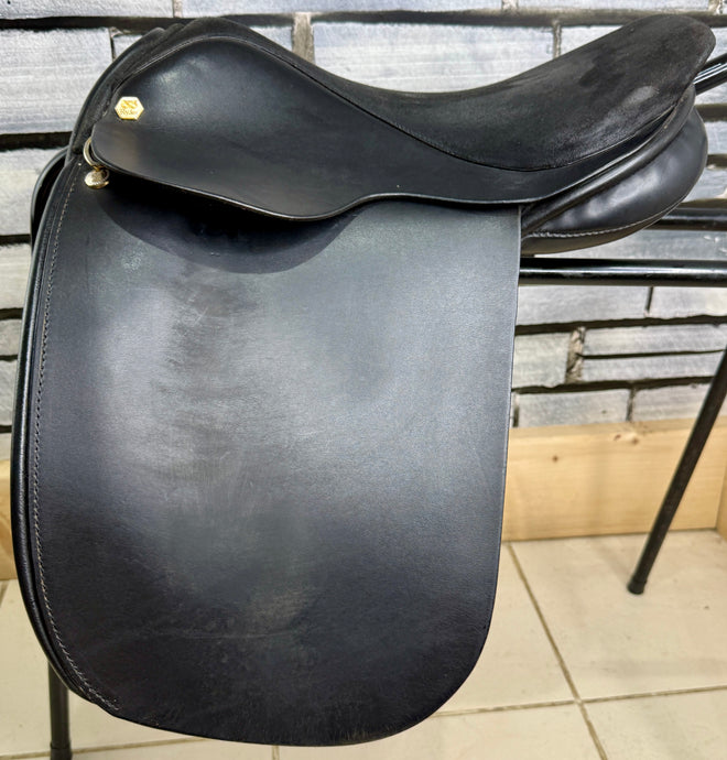 15” MW Ryder WH Pony Show Saddle - Black