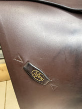 Load image into Gallery viewer, 16 1/2” Wide Jeffries Stamford English WH Saddle - Brown - Working Hunter Cob