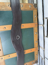 Load image into Gallery viewer, 50” GFS Anatomic Leather Atherstone Girth - Brown - Padded &amp; Elasticated
