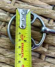 Load image into Gallery viewer, Small Ring Wilkie Loop Ring French Link Snaffle Bit - 4”-6” - Diddy Pony