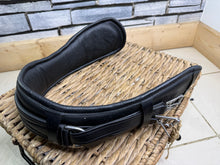 Load image into Gallery viewer, S/H 28” Albion Soft Padded Humane Leather Dressage Girth