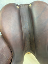 Load image into Gallery viewer, 16 1/2” MW Antares Connexion Monoflap Jump Saddle - Brown